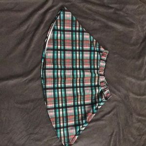 Plaid skirt